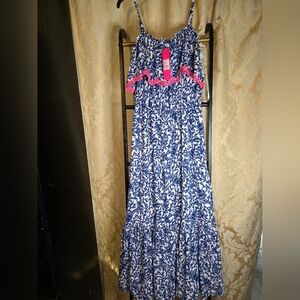 New Lilly Pulitzer Medium Dress Long Maxi